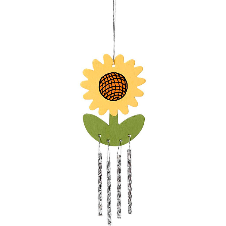 Creativ Company Windspiele, Größe 9-14 cm, Stärke 2 mm, 24 Stück 1 Box