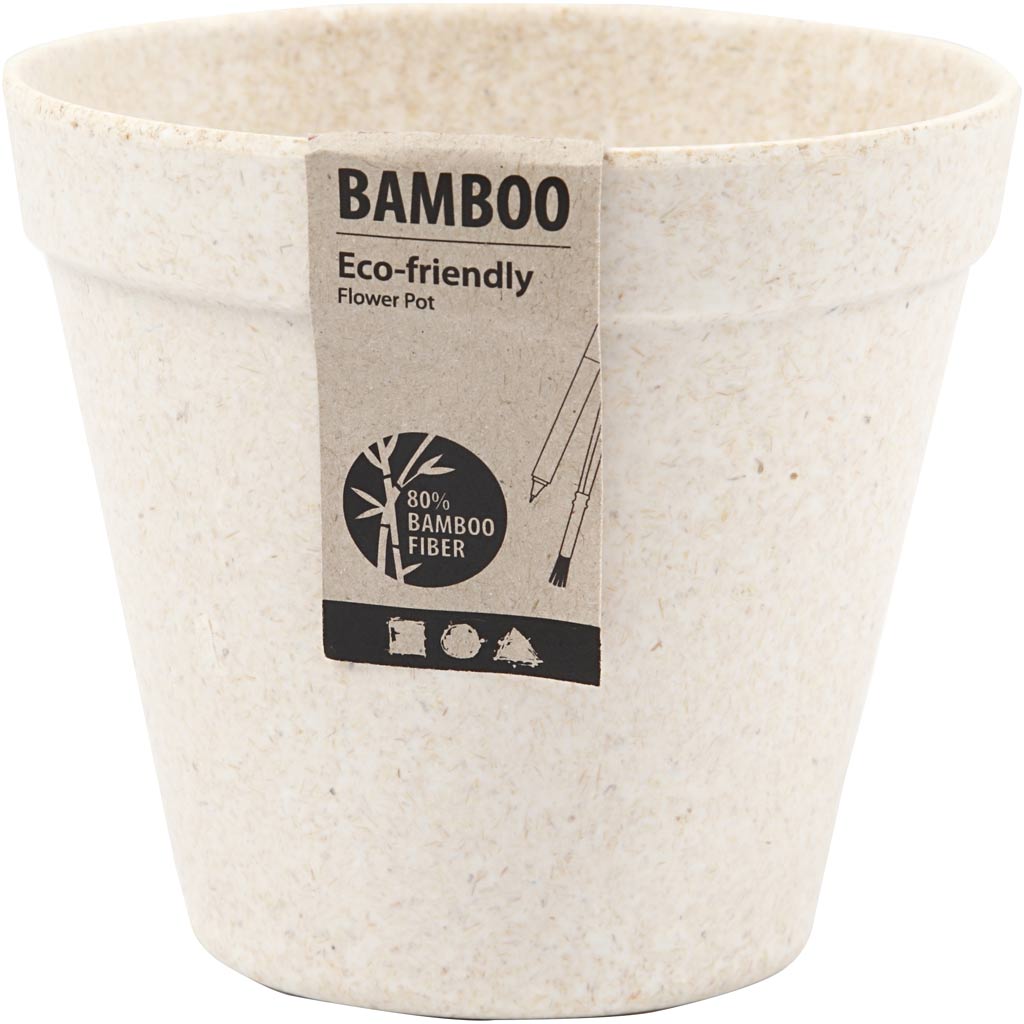 Creativ Company Flowerpot Bambusfasern, 10x11cm