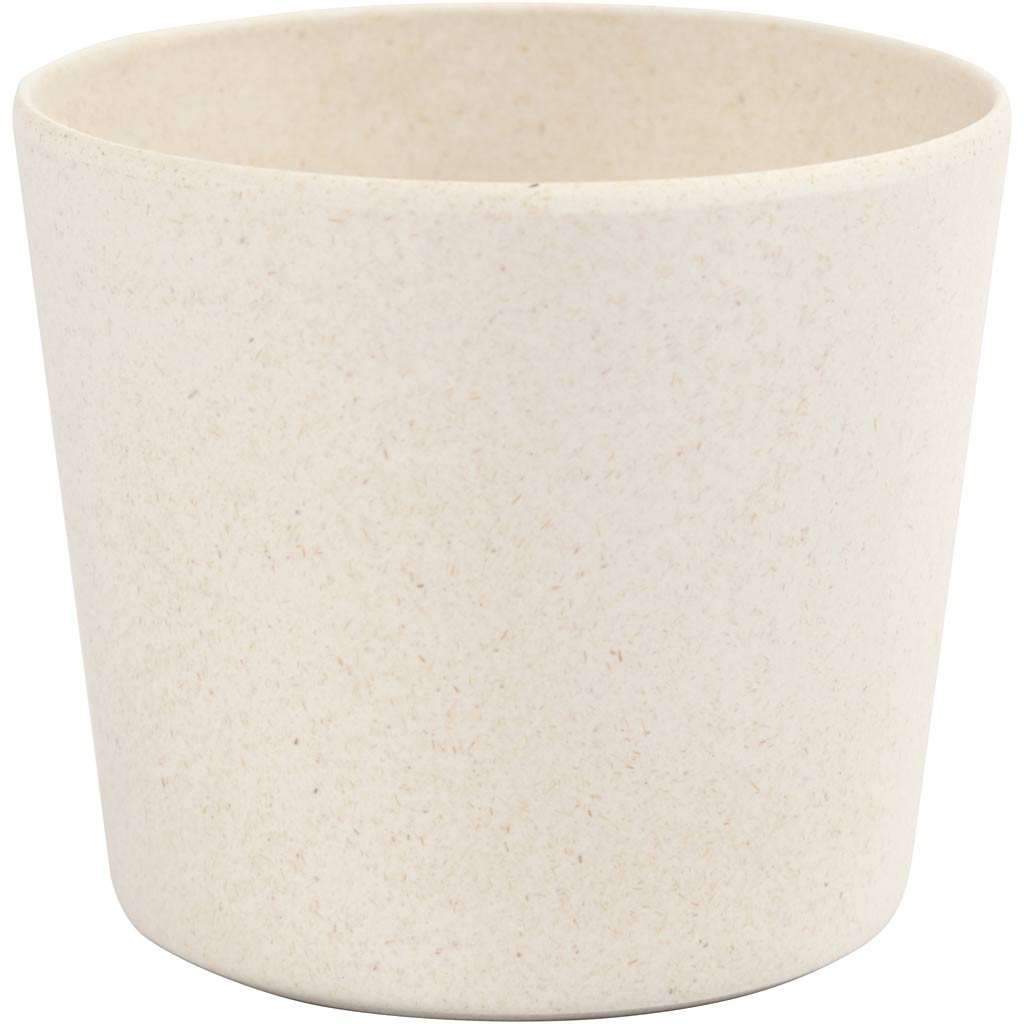 Creativ Company Blumentopf, H: 6,5 cm, T 7 cm, 1 Stück