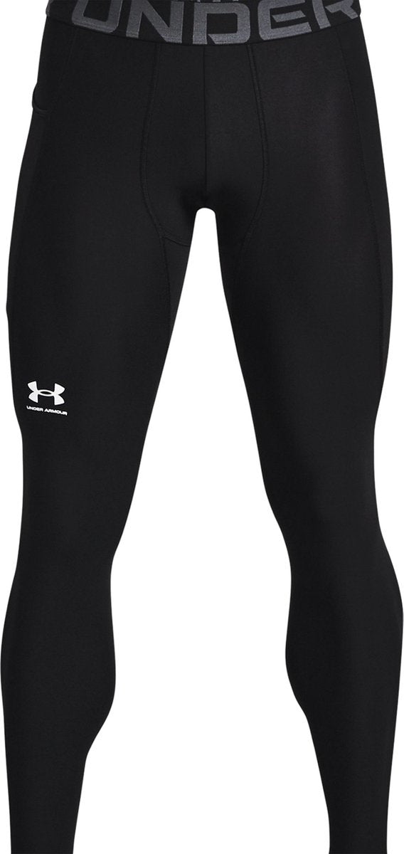 Under Armour UA HG Armour Leggings-BLK Herren-Sporthose – Schwarz – Weiß