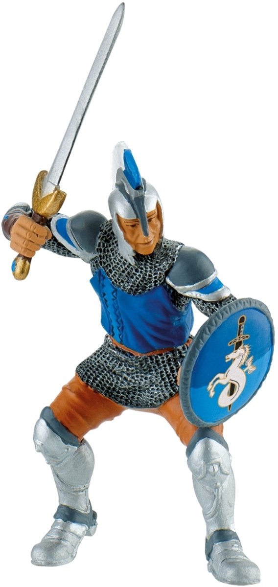 Bullyland Ritter mit Schwert Blau (80764)