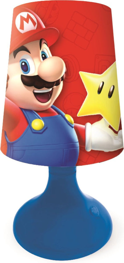 Lexibook Mini-Lampe de Chevet Veilleuse Sans Fil Super Mario