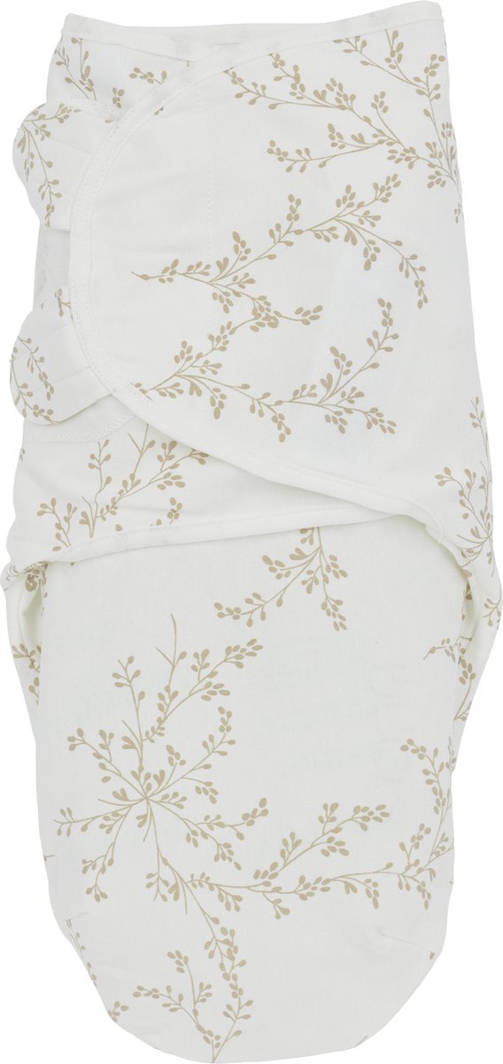 Meyco Baby Branches Wickeldecke – Sand – 0–3 Monate – 1,0 Tog