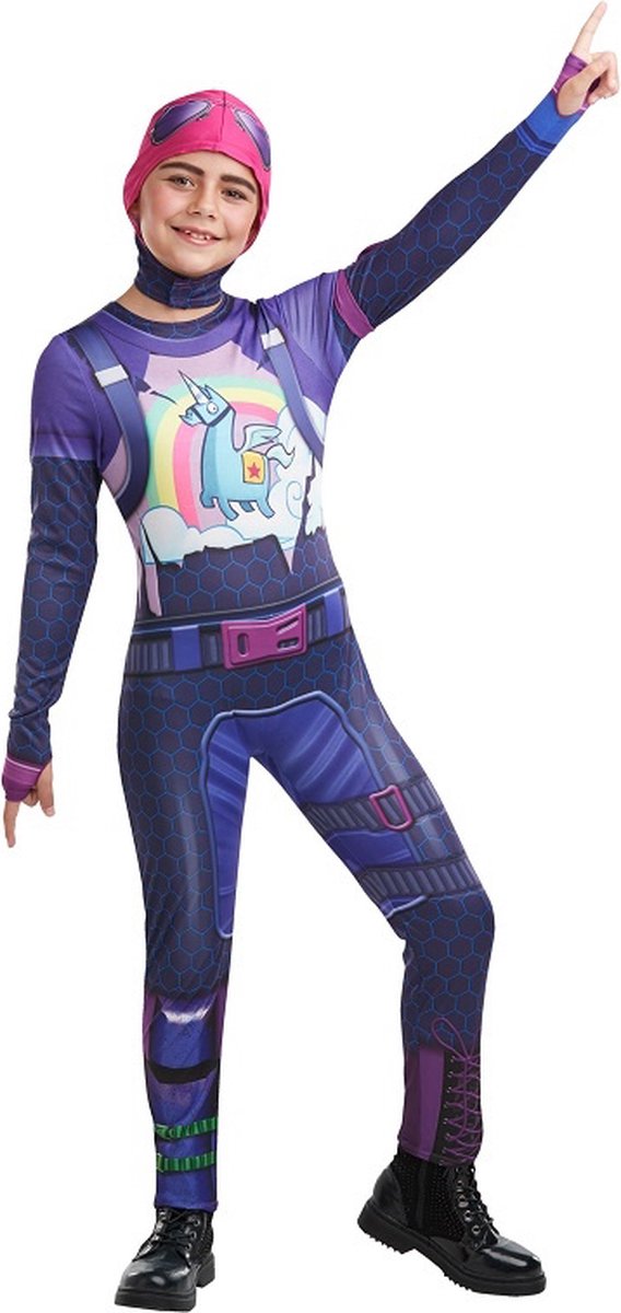 Rubine Tween Brite Bomber Fortnite Kostümanzug 9–10 Jahre