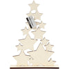 Hölzerne Weihnachtsbaum