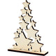Hölzerne Weihnachtsbaum