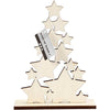 Hölzerne Weihnachtsbaum
