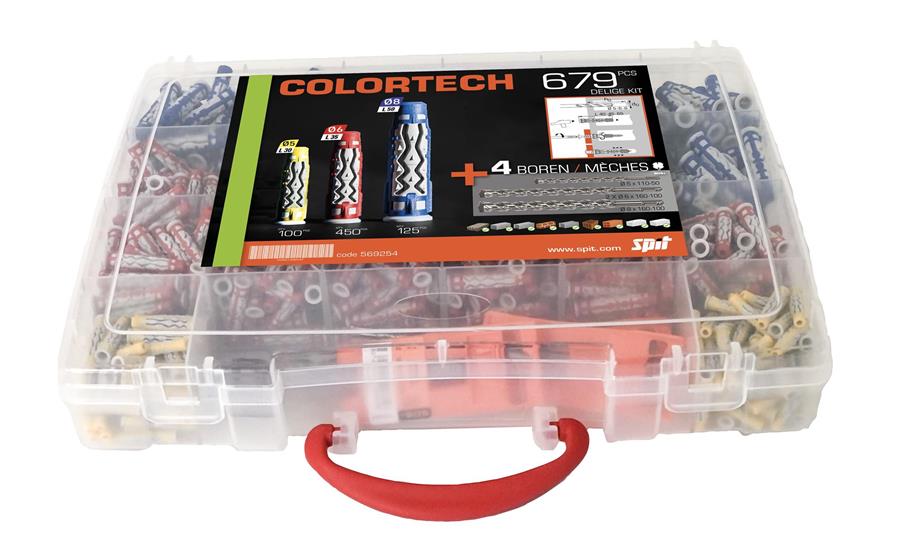 Spieß-Sortimentsbox Colortech 679-teilig (nml)