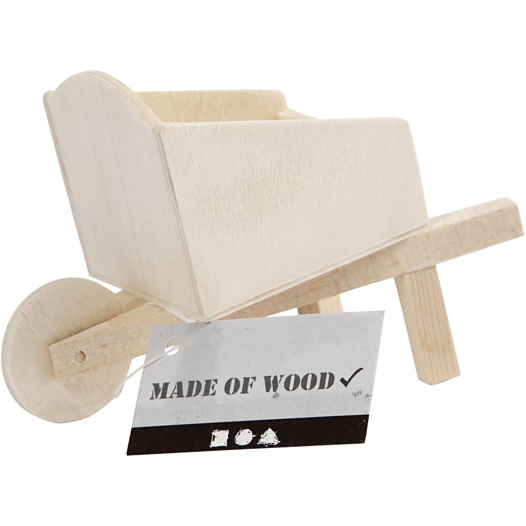 Kreativfirma Holz Mini Wrowwagen
