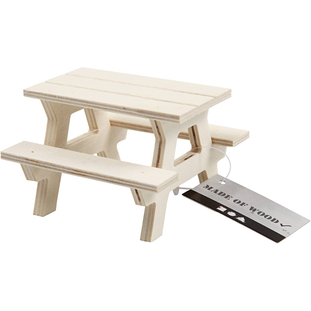 Creativ Company Holz Mini -Picknicktisch