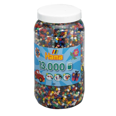 Hama -Eisenperlen in Pot Mix (067), 13.000..