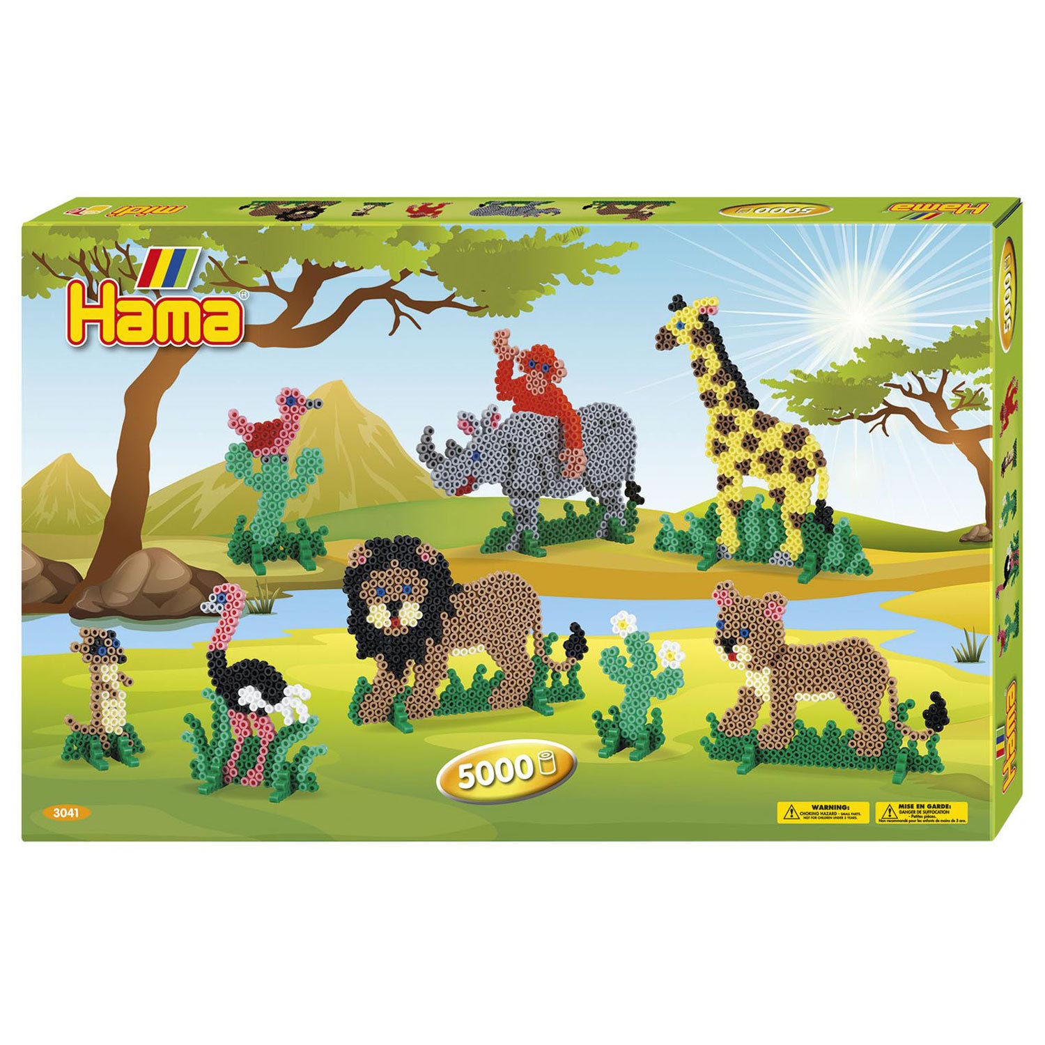 Hama Bügeln Perlen Safari, 5000st.