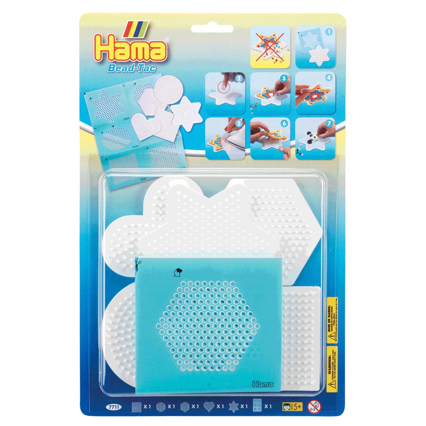 Hama Perle-Tac Iron Perlenplatten, 5st.