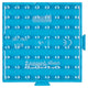 Hama -Bügel -Perlenbrett Maxi kleines Quadrat
