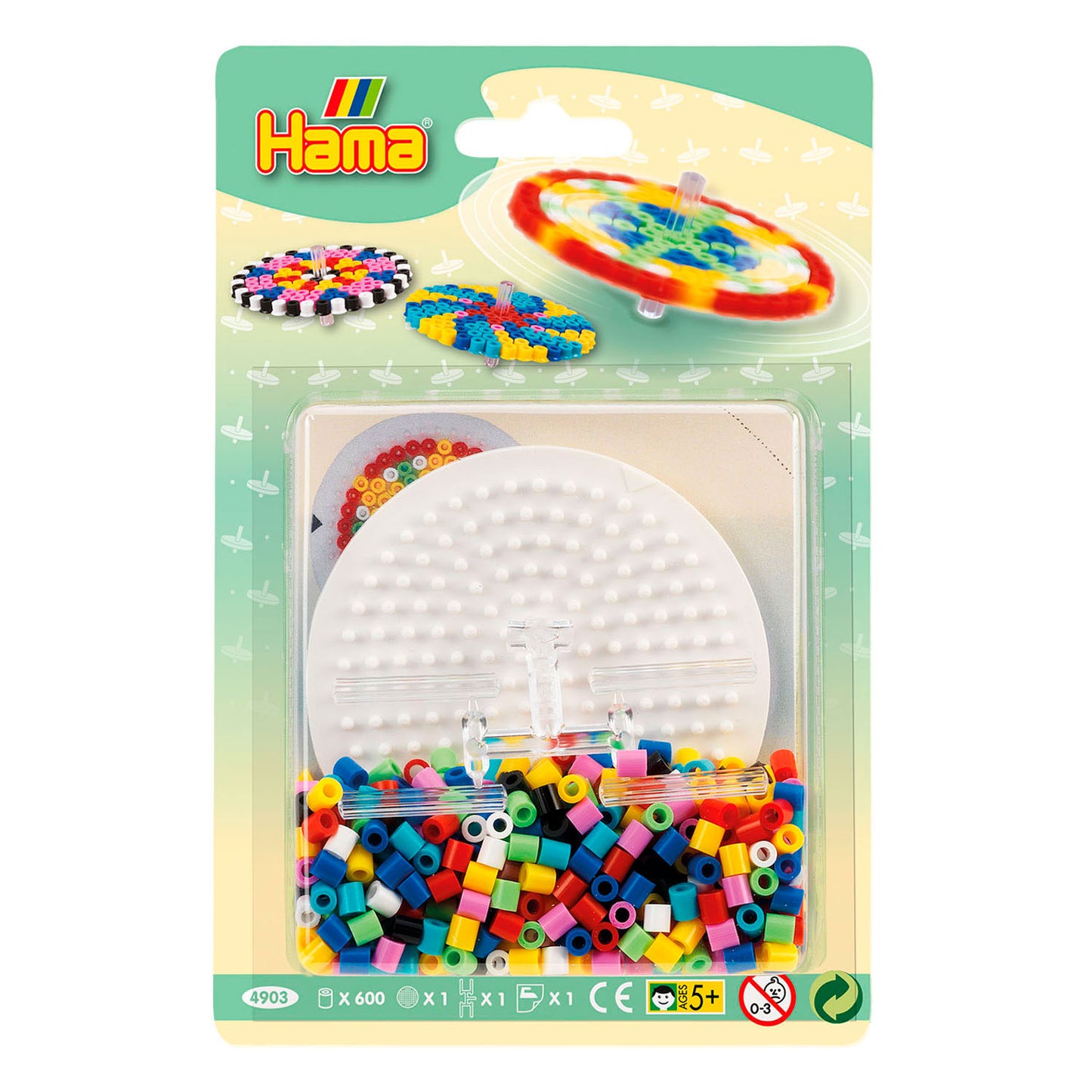 Hama -Bügeln Perle Set Tol, 600st.