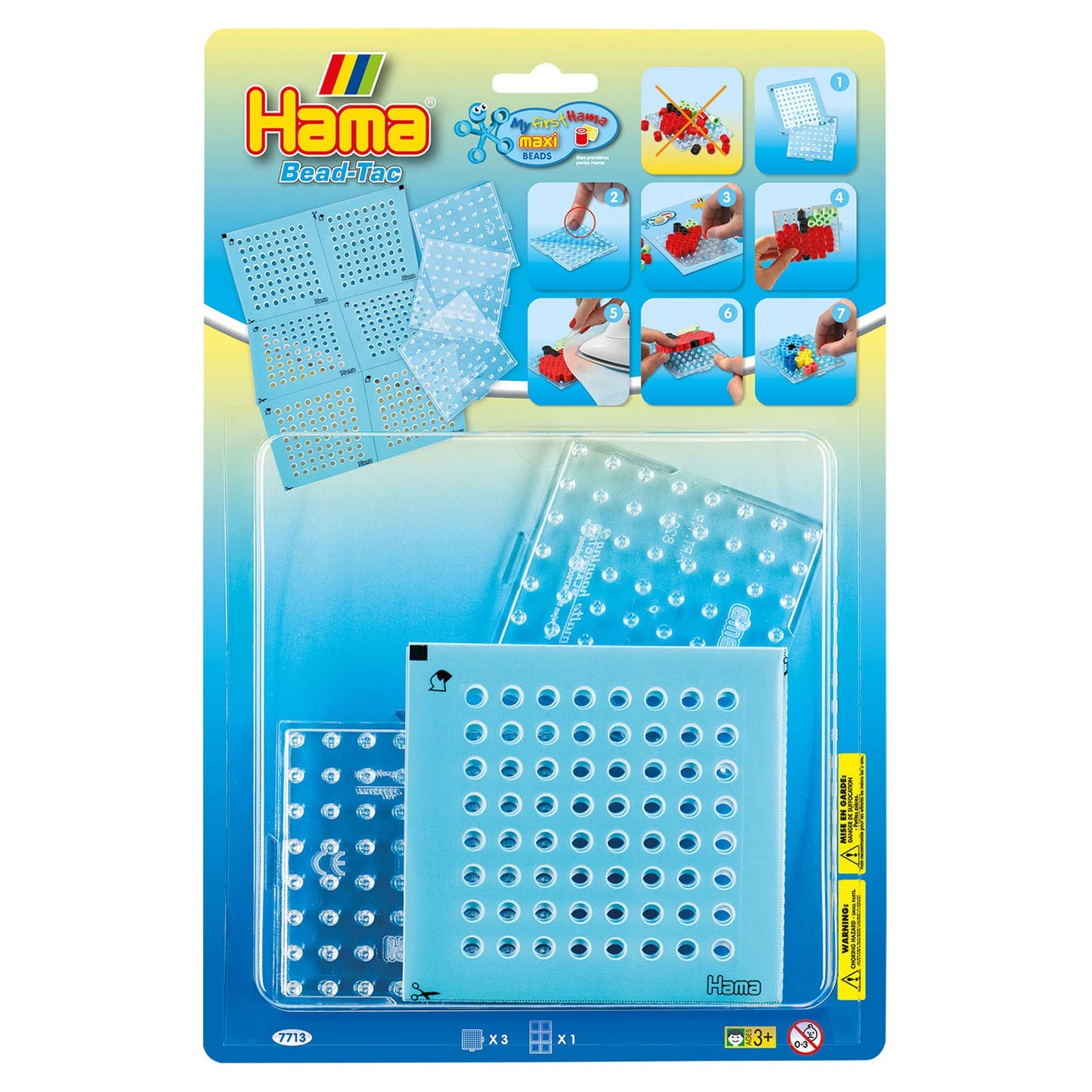 Hama Bead-Tac Iron Perlenplatten Maxi, 3st.