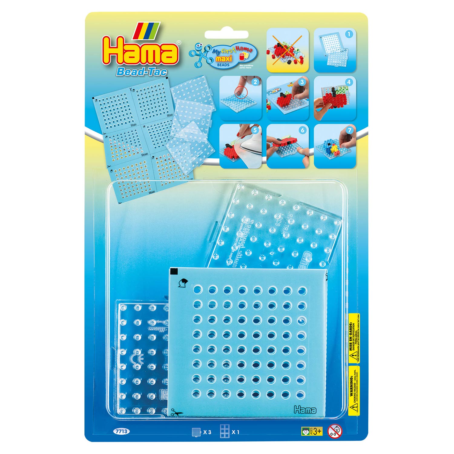 Hama Bead-Tac Iron Perlenplatten Maxi, 3st.