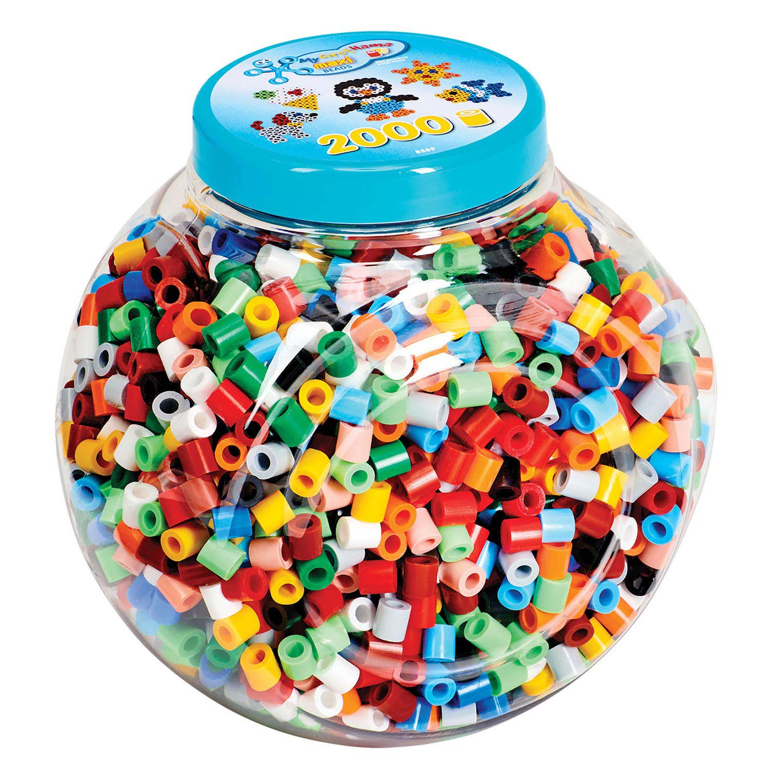 Hama String Perle Set in Pot Maxi, 2000st.