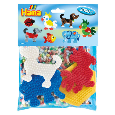 Hama Bügeln Bead Set Group Pack Blau, 3000st.