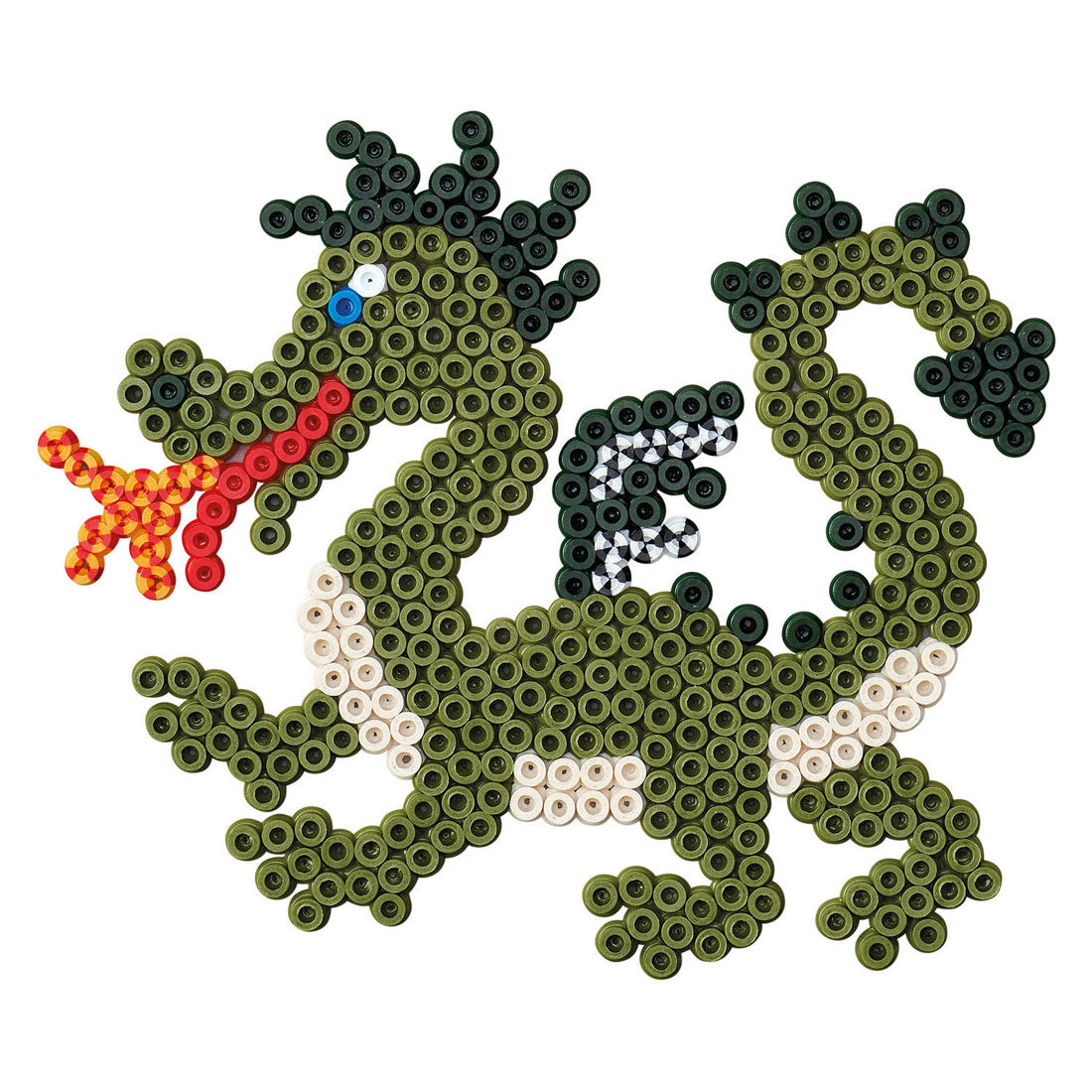 Hama String Perle Set Snake and Dragon, 1100st.