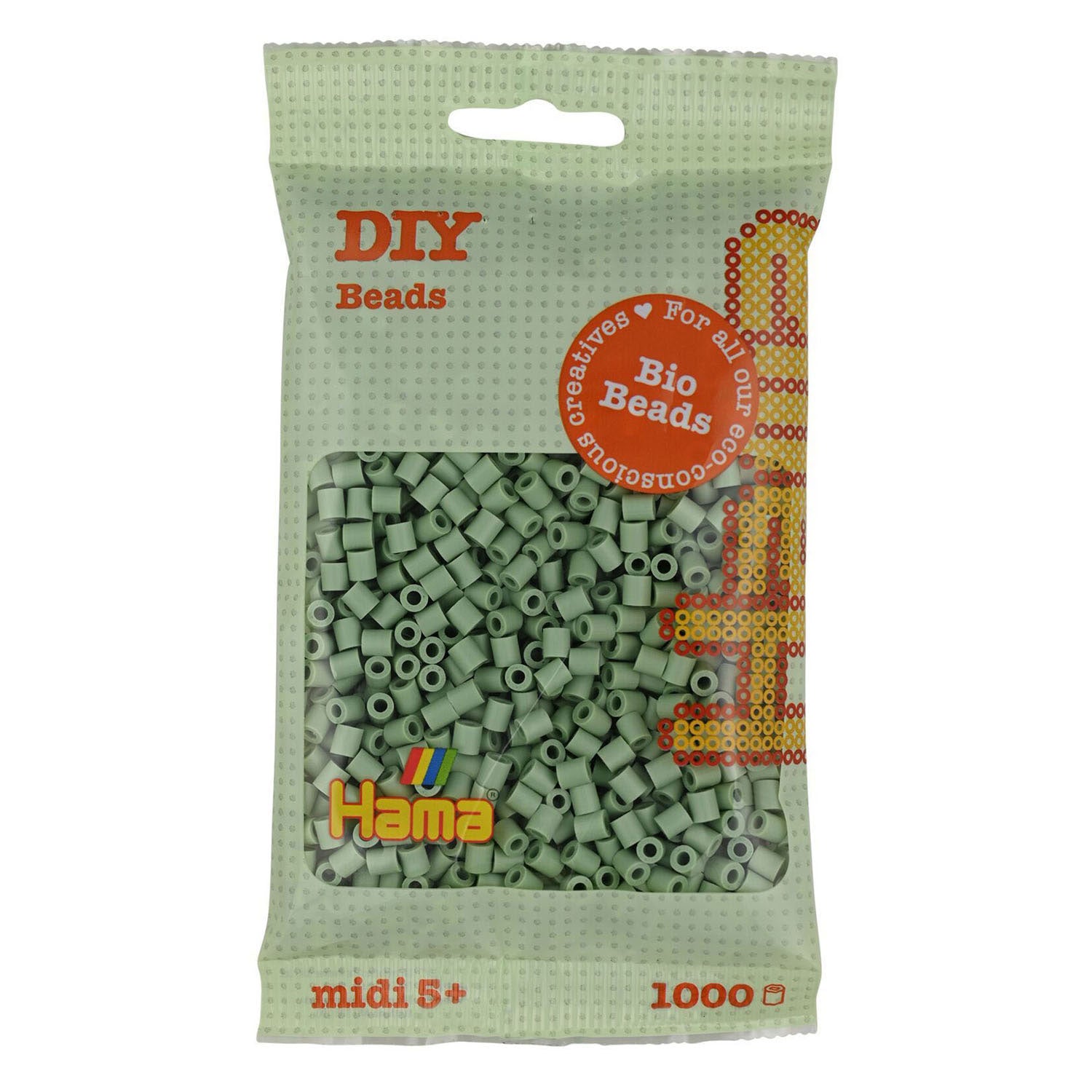 Hama Bio String Perlen Eucalyptus (101), 1000st.