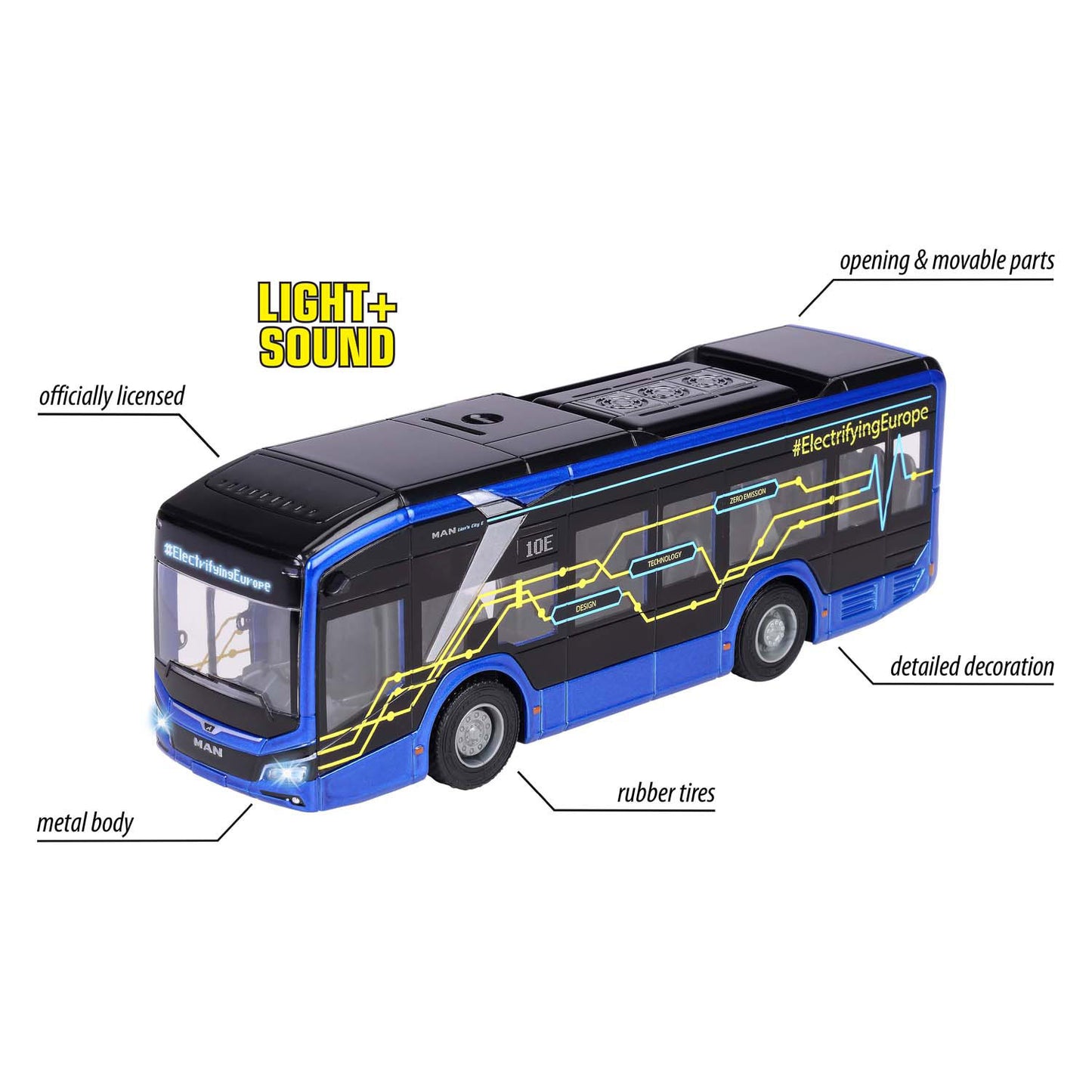 Majorette Man Lion's City 10. Bus