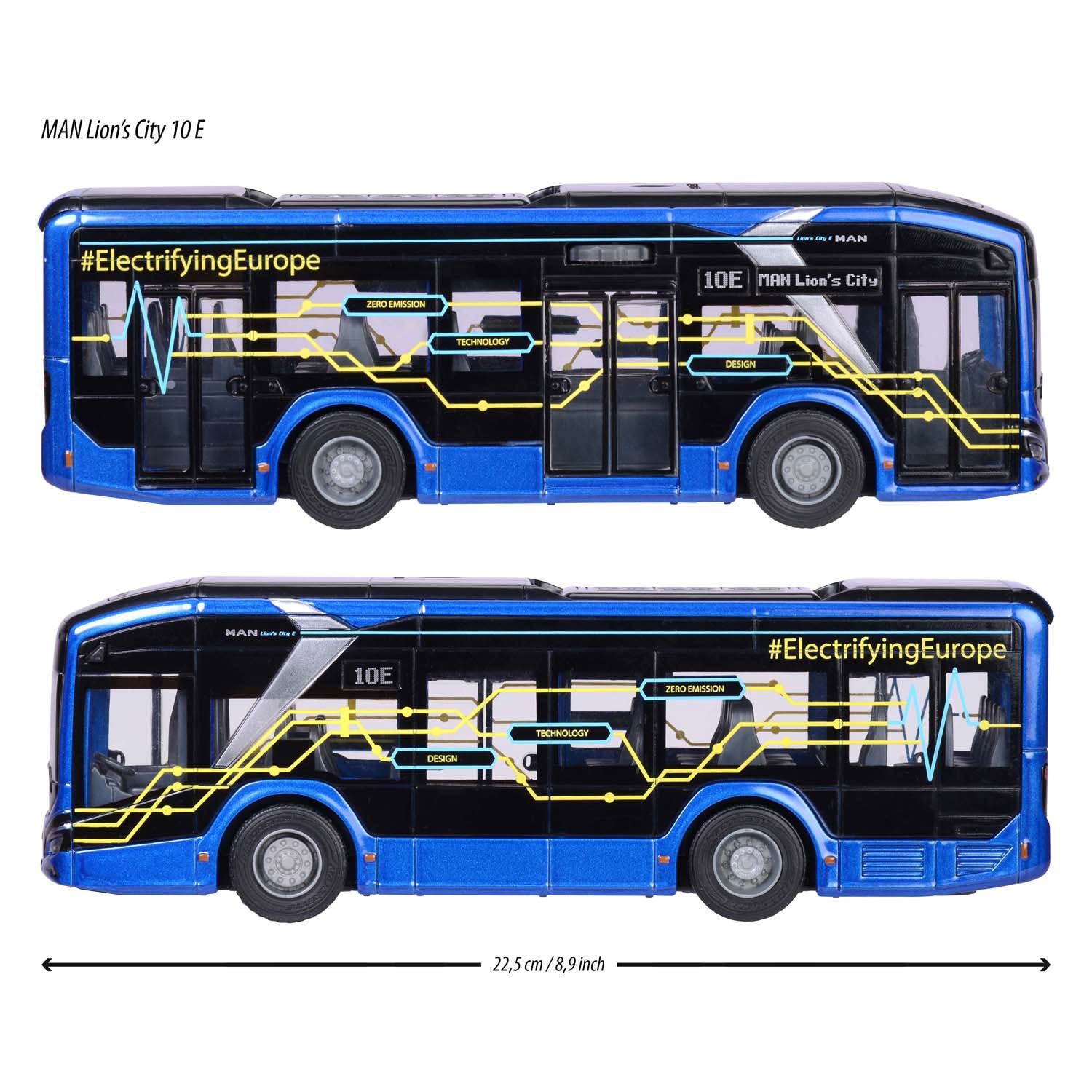 Majorette Man Lion's City 10. Bus