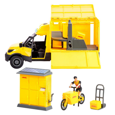 Dickie DHL -Paketfahrzeugset