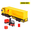 Dickie DHL Set mit LKW- und Gabelstaplerwagen