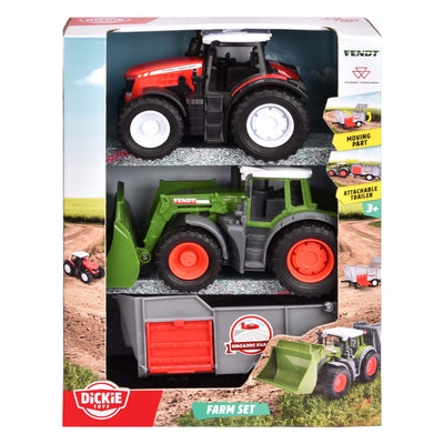 Dickie Farm-Set Traktoren, 2-teilig.