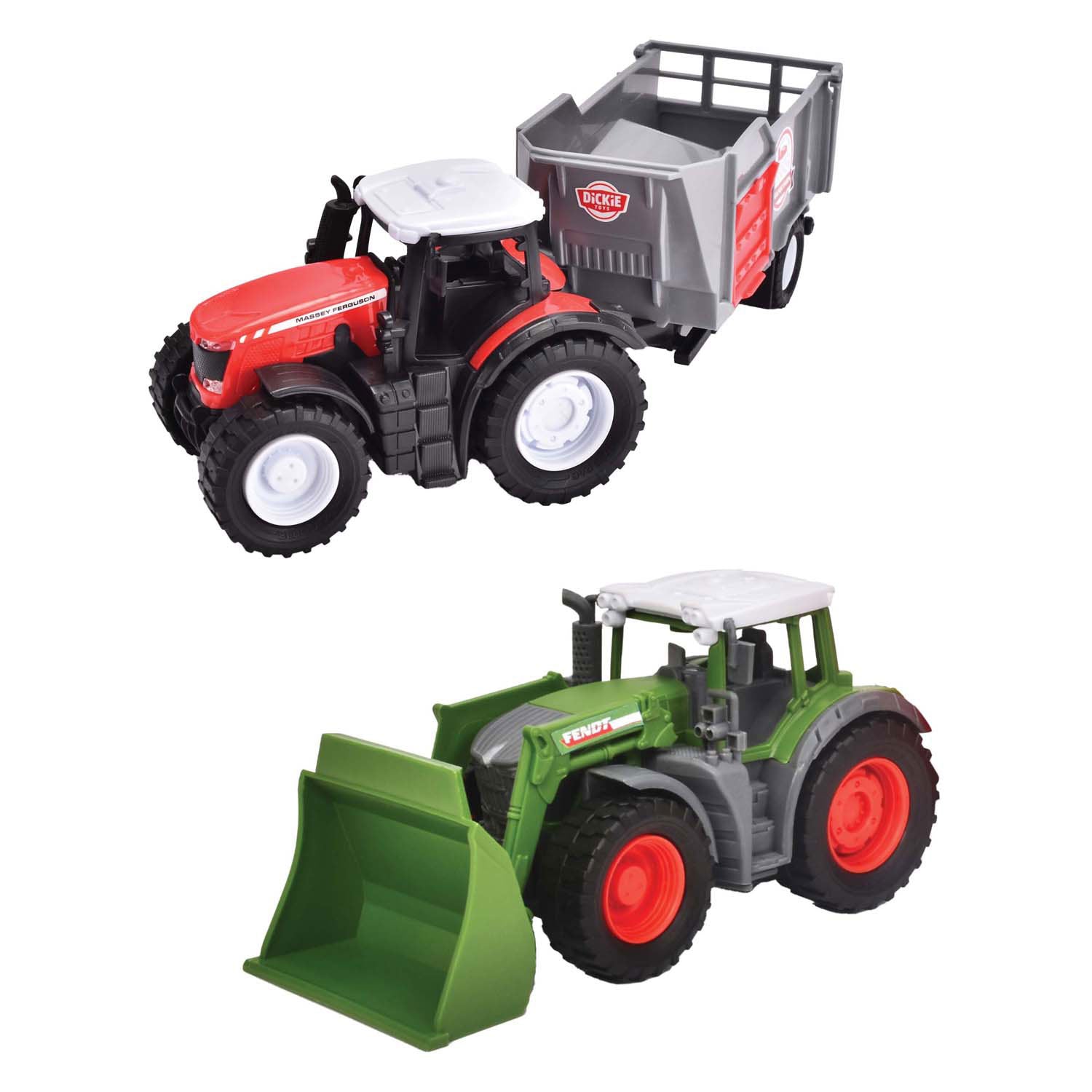 Dickie Farm-Set Traktoren, 2-teilig.