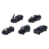 Majorette Black Edition Die-Cast-Fahrzeuge, 5dlg.