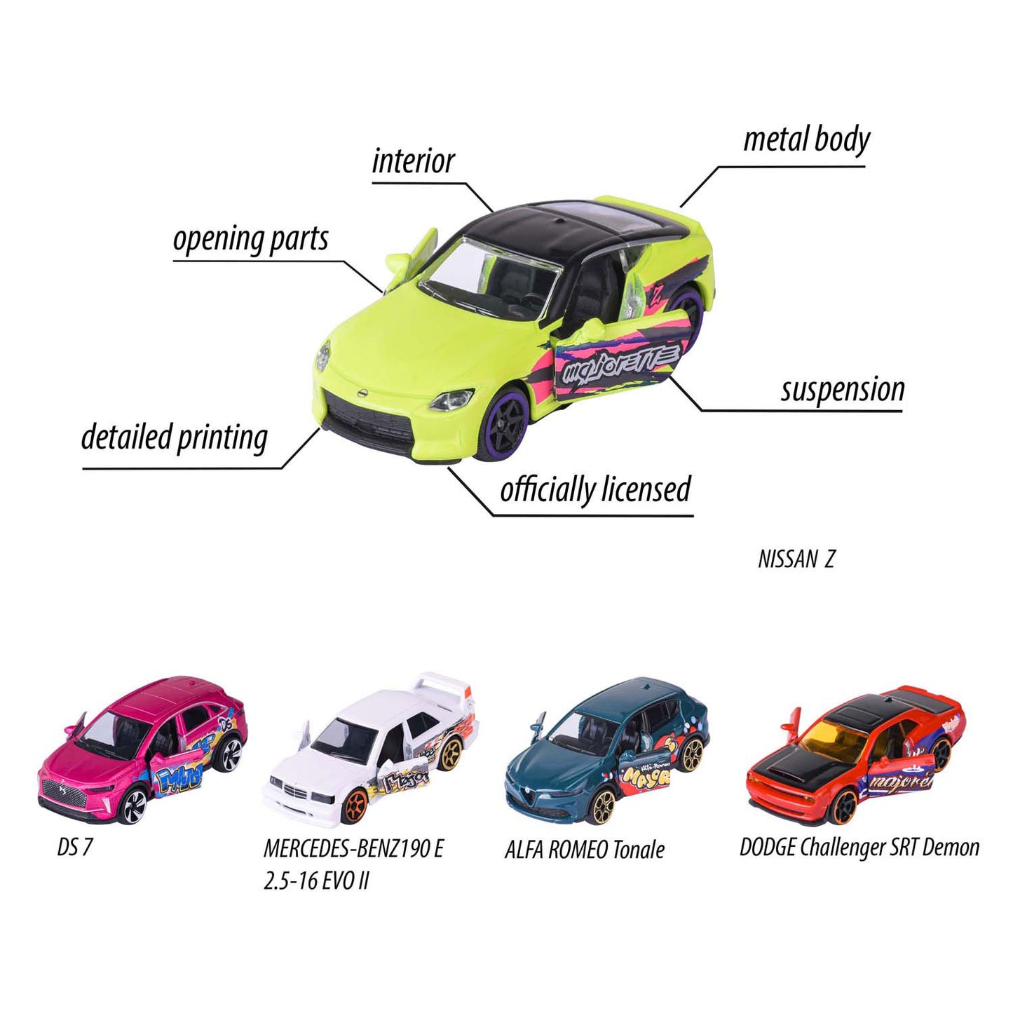 Majorette Die-Cast-Fahrzeuge in limitierter Auflage 11, 5dlg.
