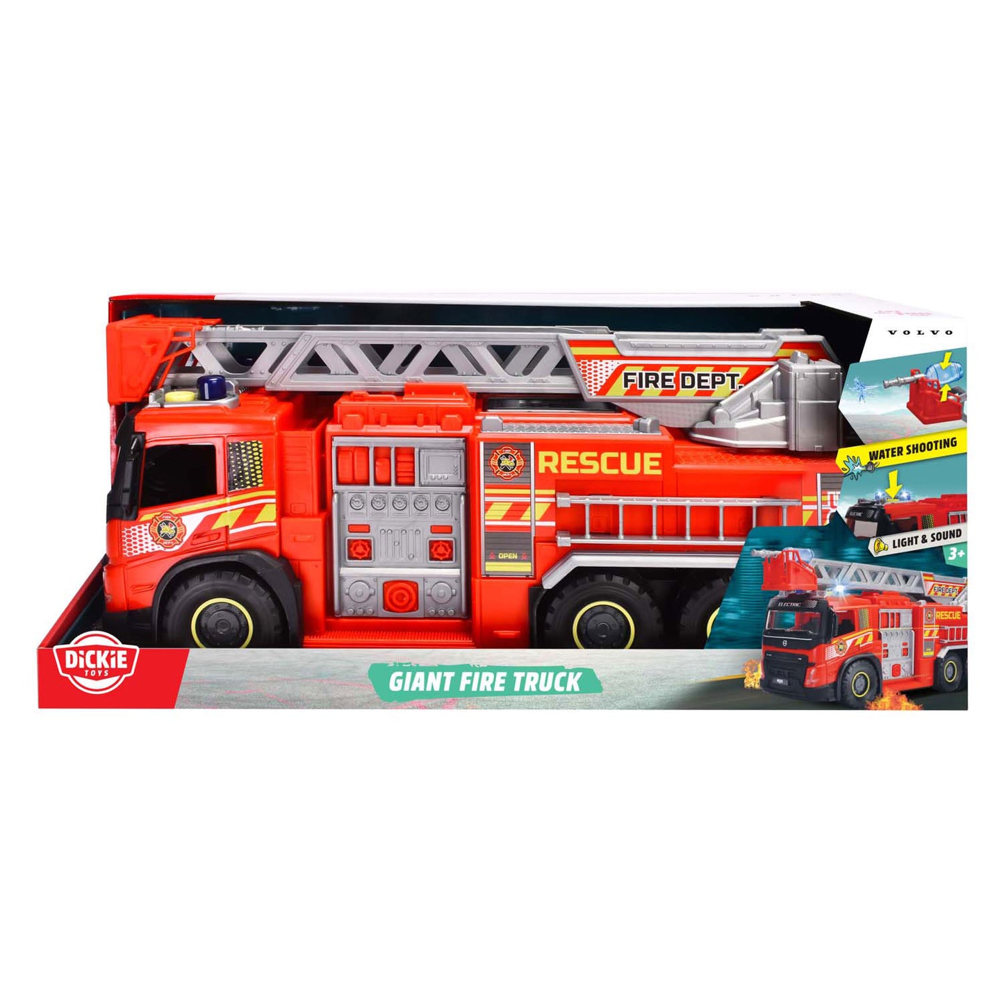 Dickie Fire Truck mit Licht- und Soundeffekten