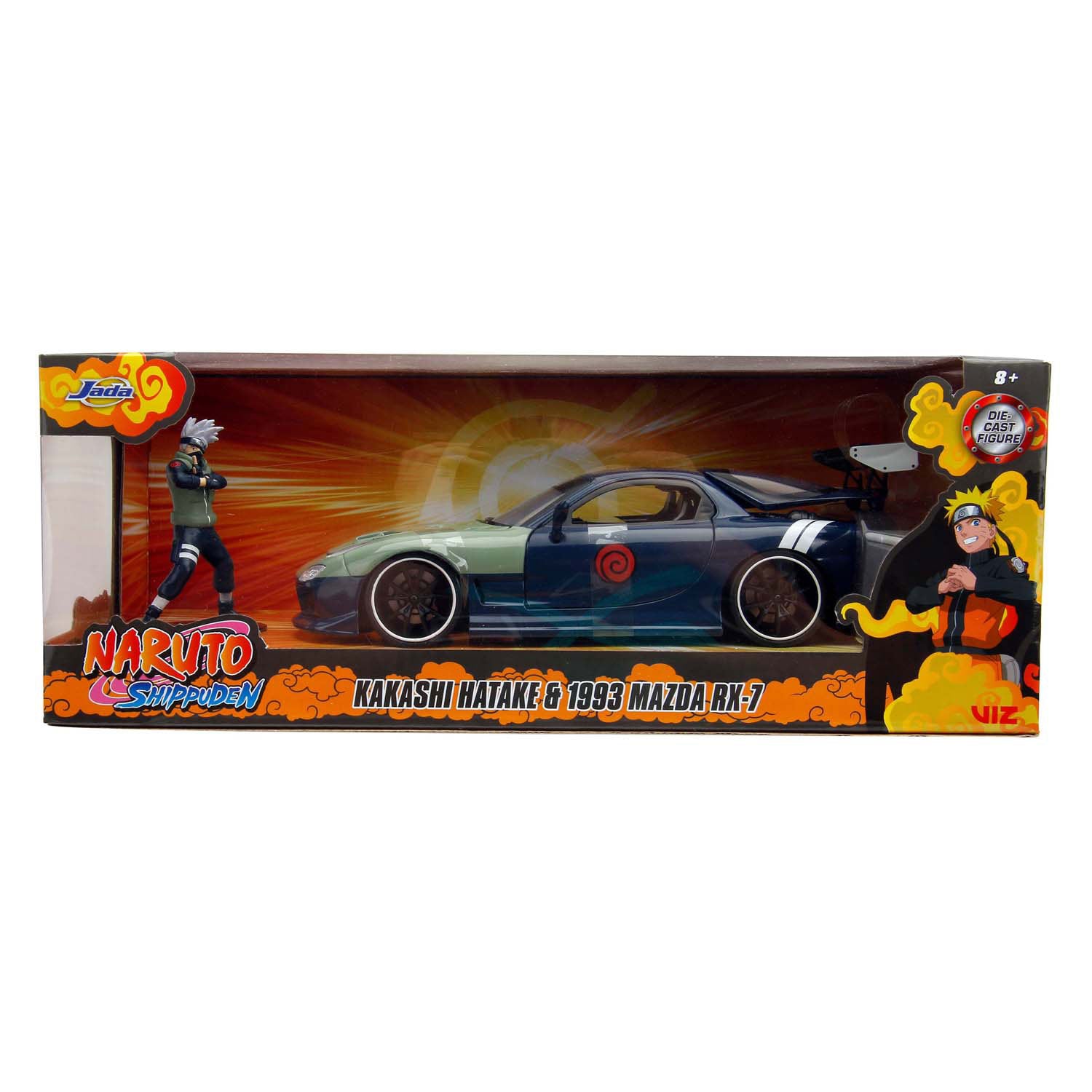 Jada Spielzeug Jada Naruto 1993 Mazda RX-7 1:24