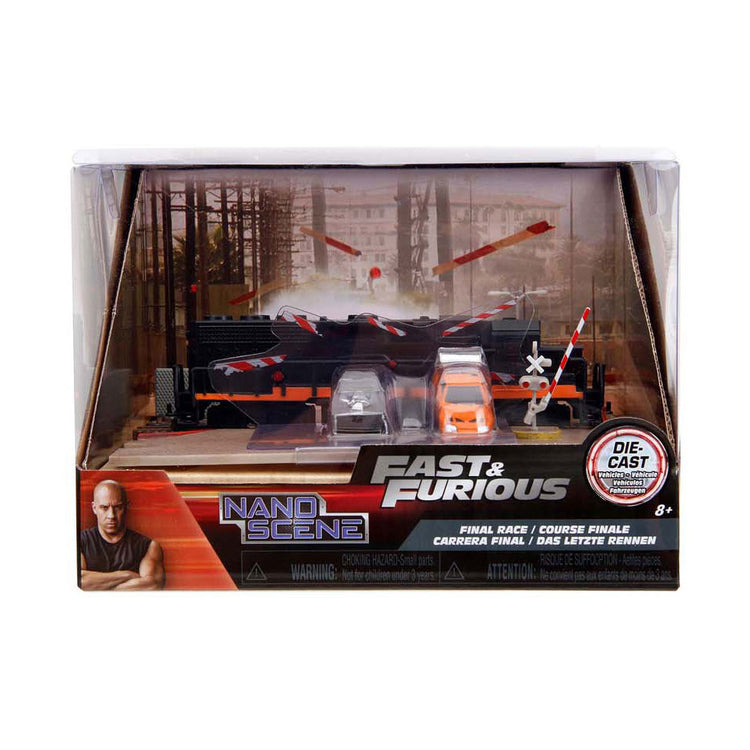 Jada Toys Jada Fast Furious Nano Train Szenendiorama