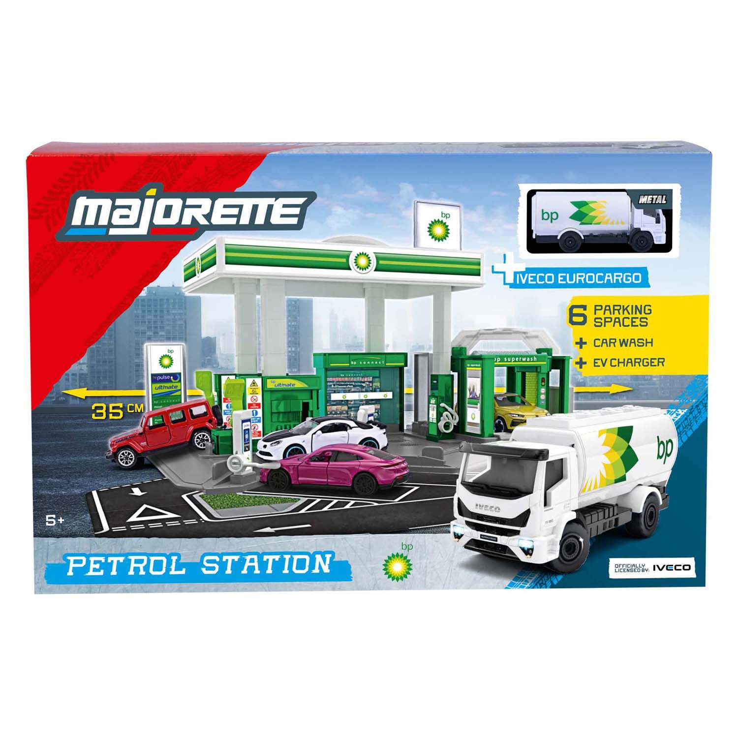 Tankstelle BP 38x25x10 cm einschließlich Tanker