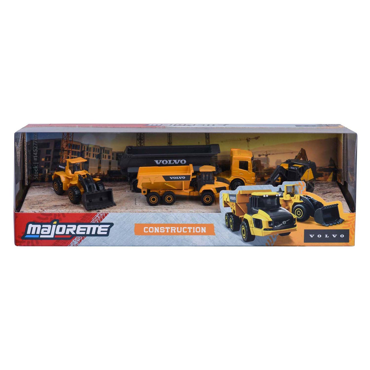 Majorette-Volvo-Konstruktion, 4-tlg.