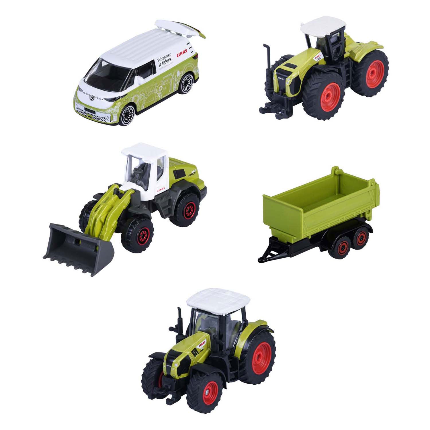 Majorette Claas Farm, 5 Teile.