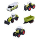 Majorette Claas Farm, 5 Teile.