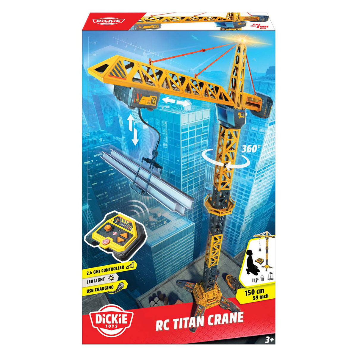 Dickie RC Titan-Kran