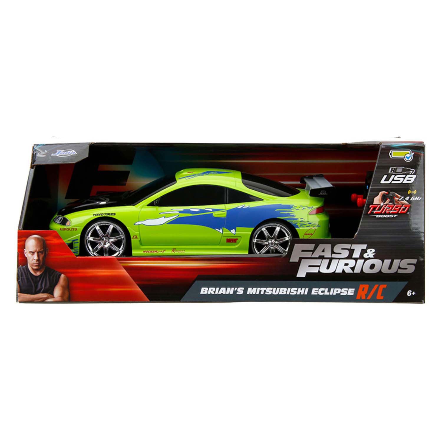 Jada Spielzeug Jada Fast Furious RC 1995 Mitsubishi 1:16