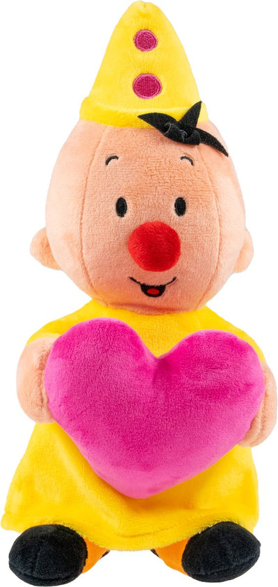 Studio 100 Bumba Cuddle Plüsch mit Herz, 25 cm
