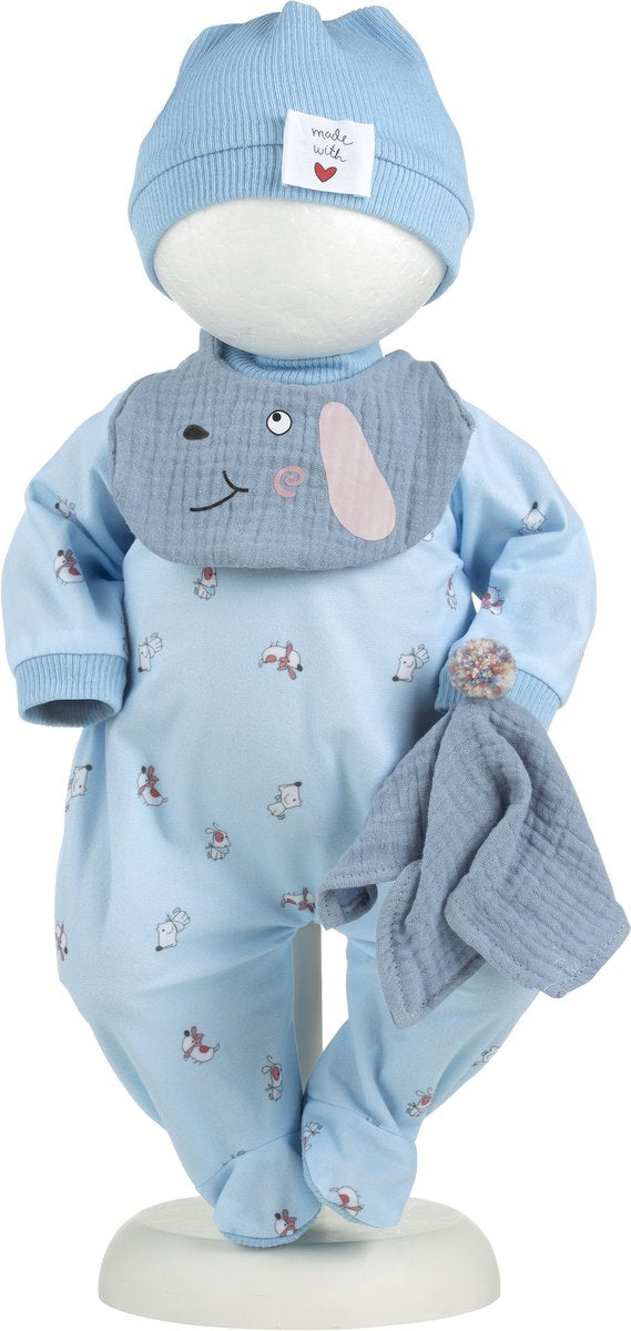 Llorens Puppenkleidungsset hellblau für Puppengröße 40 cm bis 42 cm