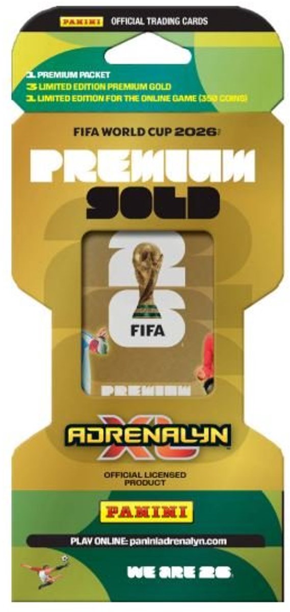 Panini – Adrenalyn XL Premium oder – Sammelkartenpaket – FIFA 2026