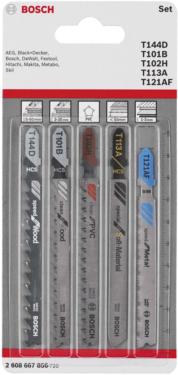 Bosch Set T-Schaft (Allrounder)