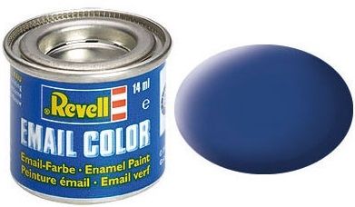 Revell Paint for Model Building Nummer 65 Blue Matt