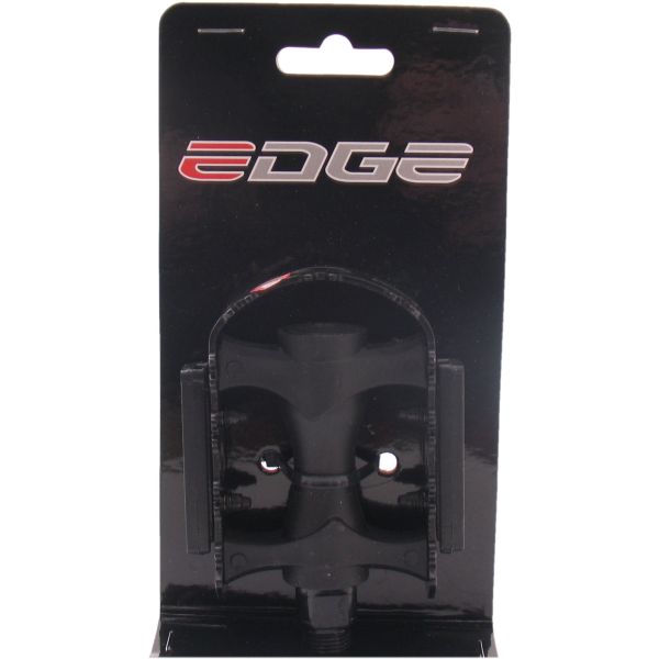 Edge Pedalsatz MTB Kunststoff mit Eisenfelge schwarz