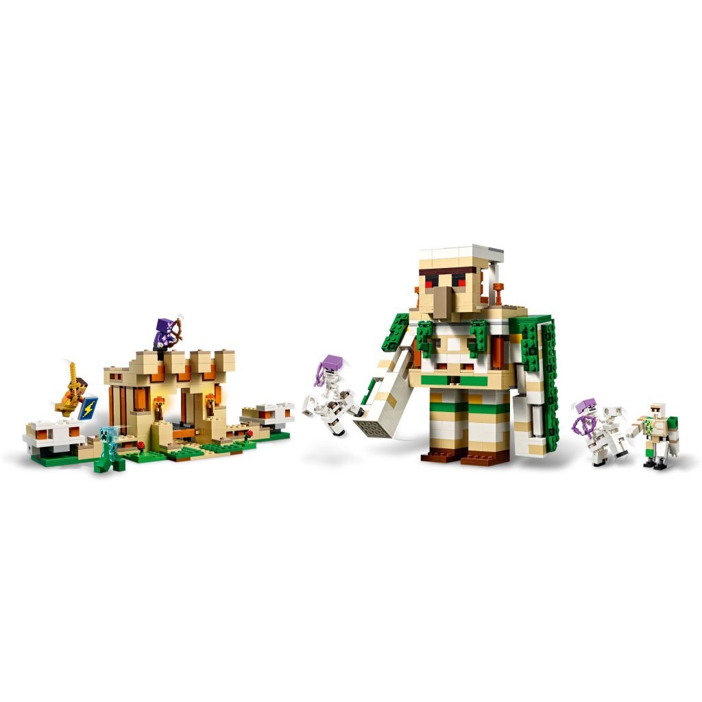 Lego Minecraft 21250 Das Ijzergolemfort