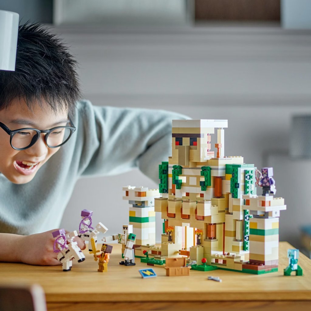 Lego Minecraft 21250 Das Ijzergolemfort